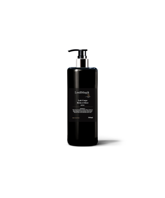 LOTION ÉCLAIRCISSANT RICIN et ROSE 500ml